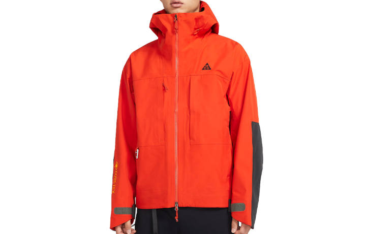 Nike Nike ACG Jackets Men's Bright Orange Hooded Moderate Other