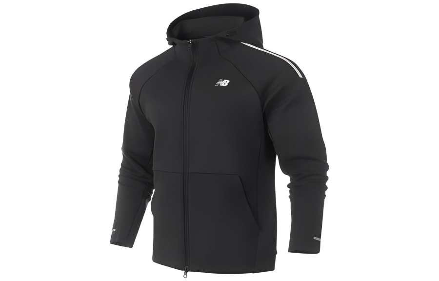 New Balance New Balance Jackets Men's Black Hooded Moderate Instructor