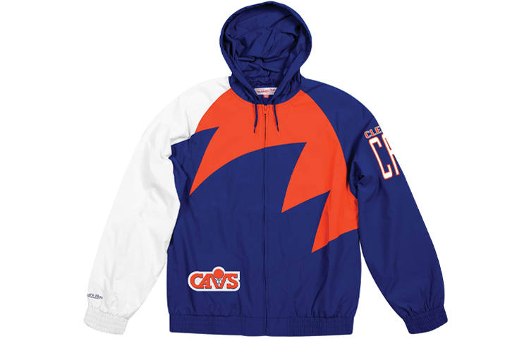 Mitchell Ness Mitchell Ness Jackets Men's Blue Hooded Moderate Other
