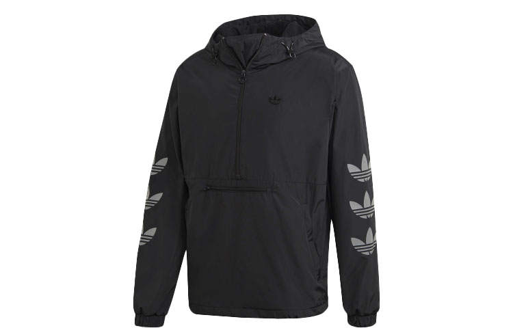 Adidas Originals Regen Wb Tref Jackets Men's Black Hooded Moderate Other