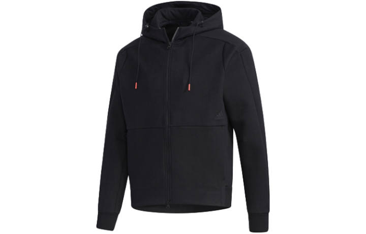 Adidas Adidas Jackets Men's Black Hooded Moderate Other