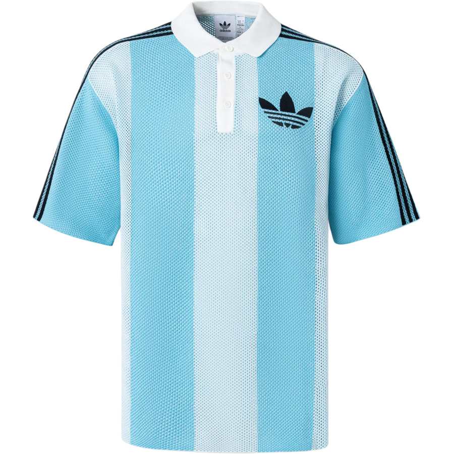 Adidas Originals BLOKECORE SHORT SLEEVE POLO SHIRT Polo Shirt Unisex Light Green