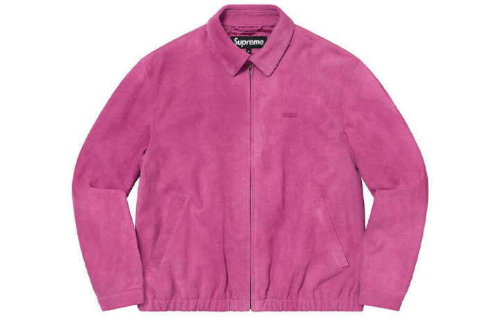 Supreme Supreme Suede Harrington Jacket