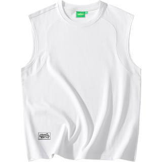 SESAME STREET Tank Tops Unisex Crew Neck Thin Straight Fit