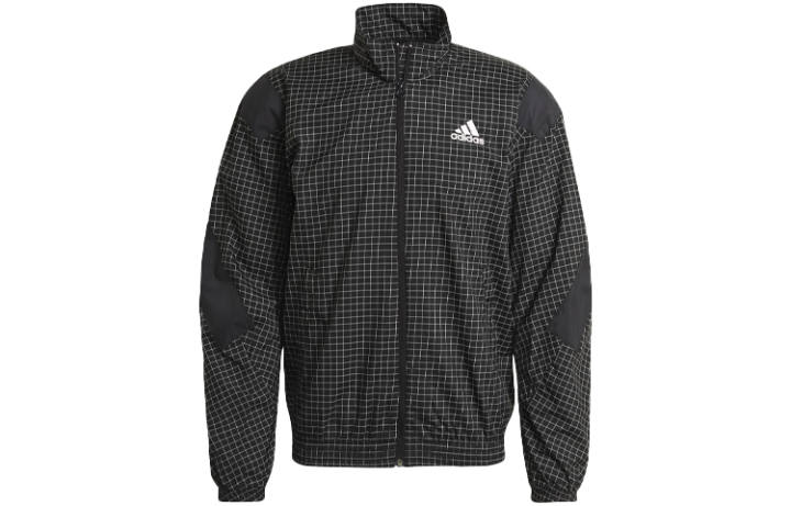 Adidas Adidas Jackets Men's Black Stand Collar Moderate Other