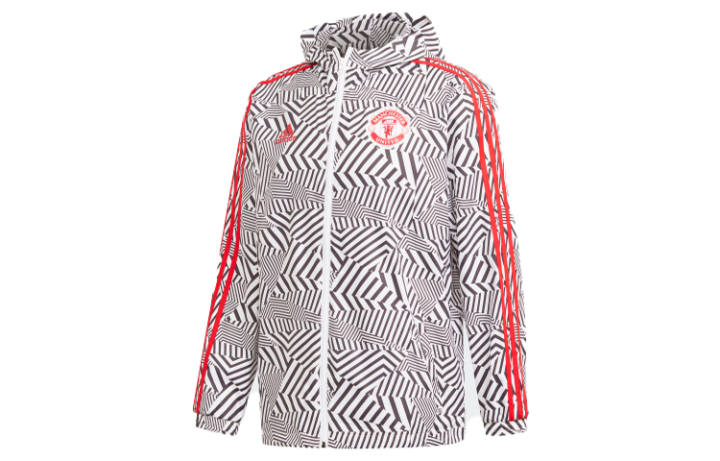 Adidas Adidas Manchester United Jackets Men's White Hooded Moderate Other
