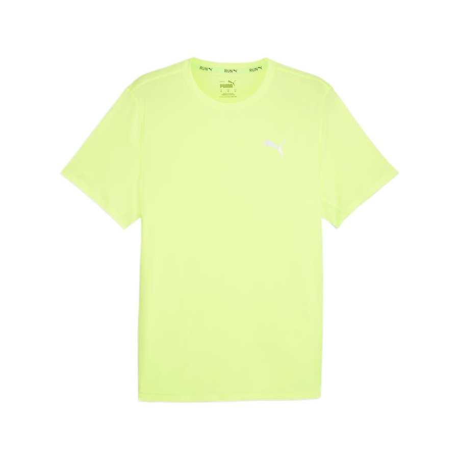 PUMA RUN FAVORITE VELOCITY T Shirt Men's Lime Green