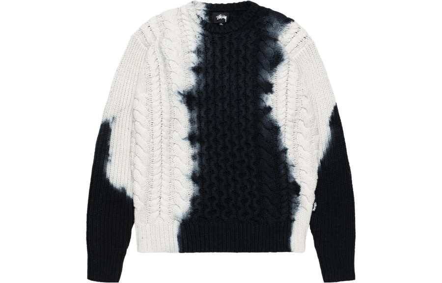 Stussy Tie Dye Fisherman Sweater