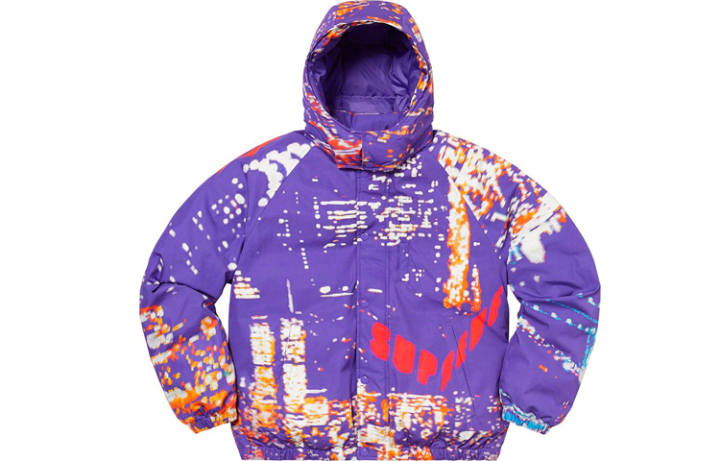Supreme Supreme City Lights Puffy Jacket