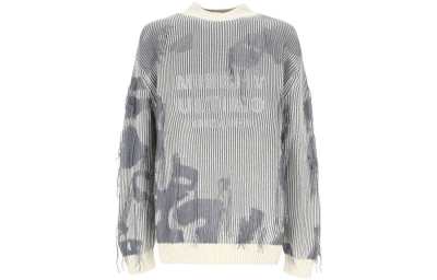 Misbhv Knitwear Men's Glacier Blue Crew Neck Moderate Other