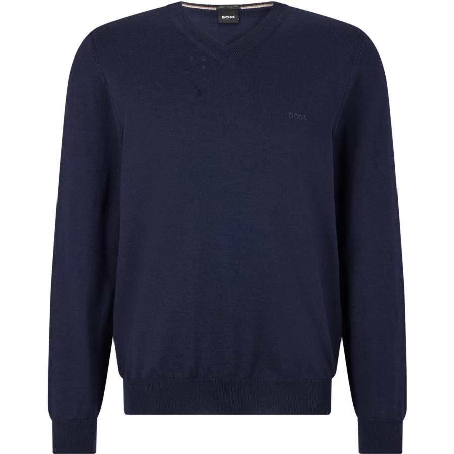 HUGO BOSS Boss HUGO BOSS Logo Embroidered Regular Fit Jumper