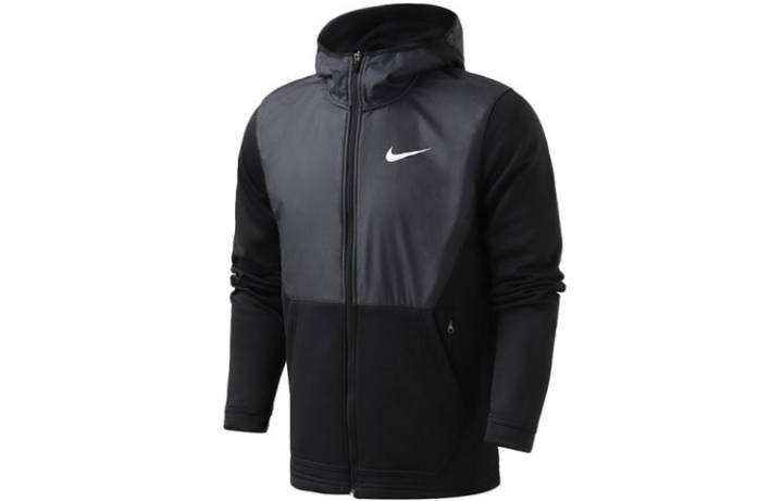Nike Nike Jackets Men's Black Hooded Moderate