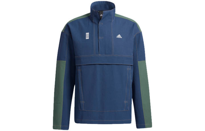 Adidas Adidas Jackets Men's Navy Blue Stand Collar Moderate Other