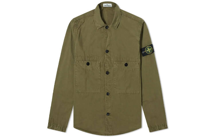 STONE ISLAND Jacket Men's Olive Green