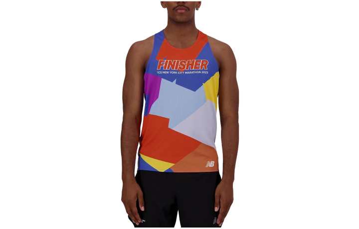 New Balance New Balance NYC Marathon Running Tank Top Men's Multicolor