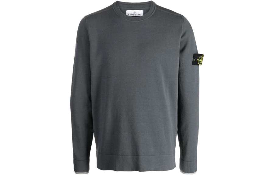 STONE ISLAND STONE ISLAND Compass Patch Crewneck Jumper