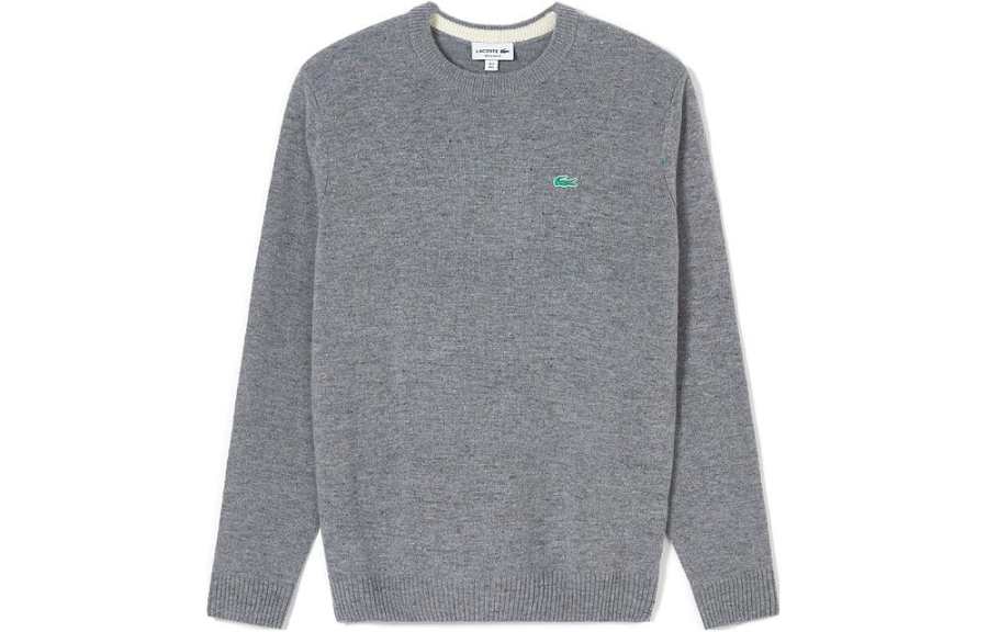 LACOSTE LACOSTE Holiday Sweater Men's Gray