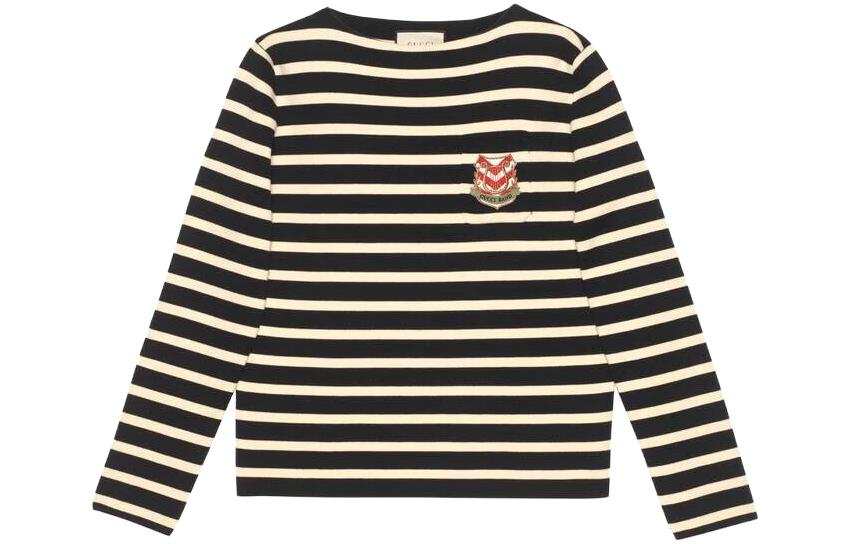 GUCCI GUCCI Striped Lyre Sweater