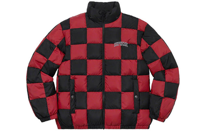Supreme Supreme Checkerboard Puffy Jacket