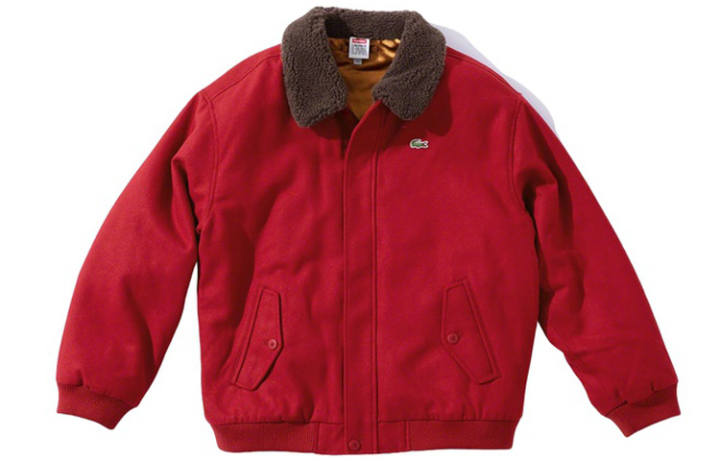 Supreme Supreme Lacoste Wool Bomber Jacket