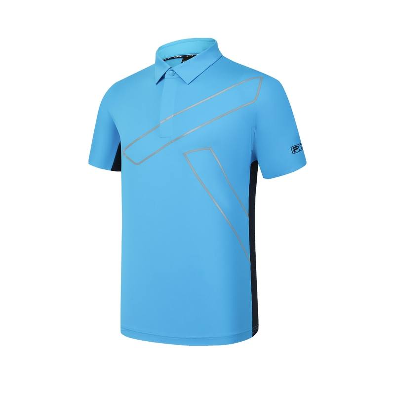 FILA Polo Shirt Men's Sunny Mountain Blue