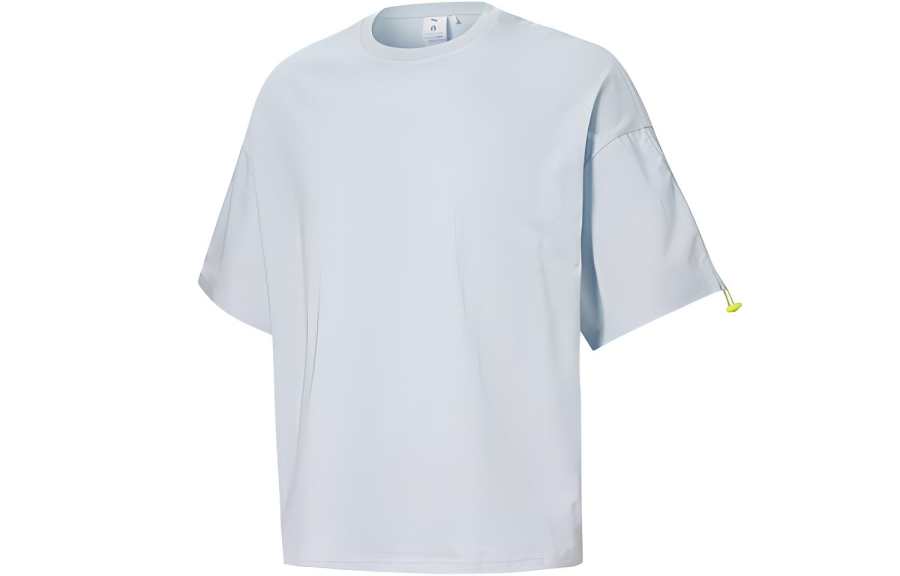 PUMA MMQ T Shirt Unisex Light Blue Gray
