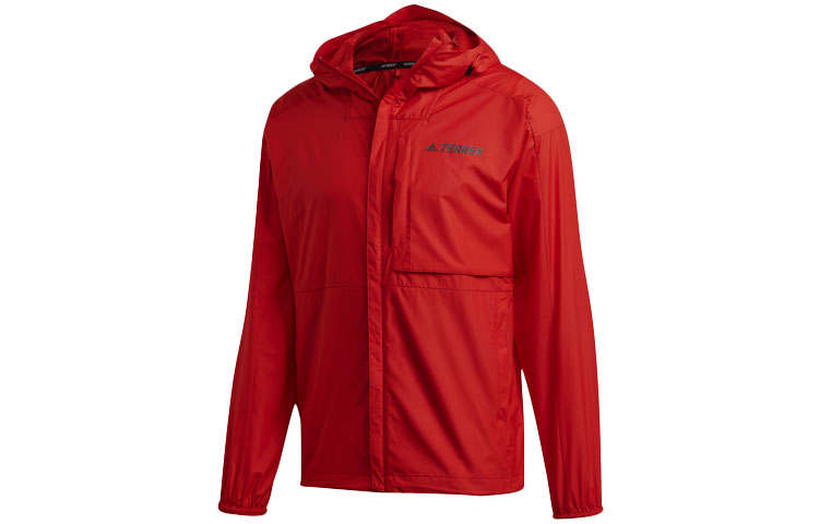 Adidas Adidas Jackets Men's Light Scarlet Hooded Moderate Other
