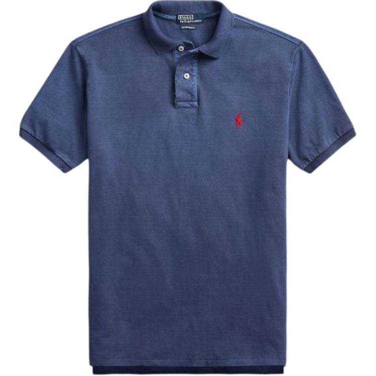 Polo Ralph Lauren Polo Shirt Custom Slim Fit Men's Blue Purple