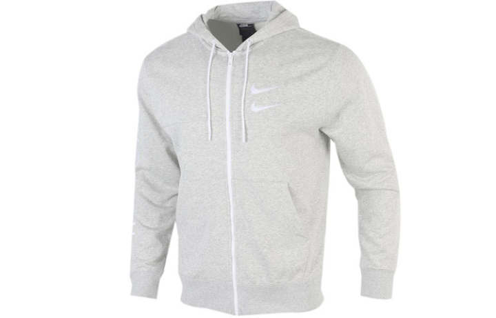 Nike Nike Jackets Men's Heather Gray Hooded Moderate Instructor
