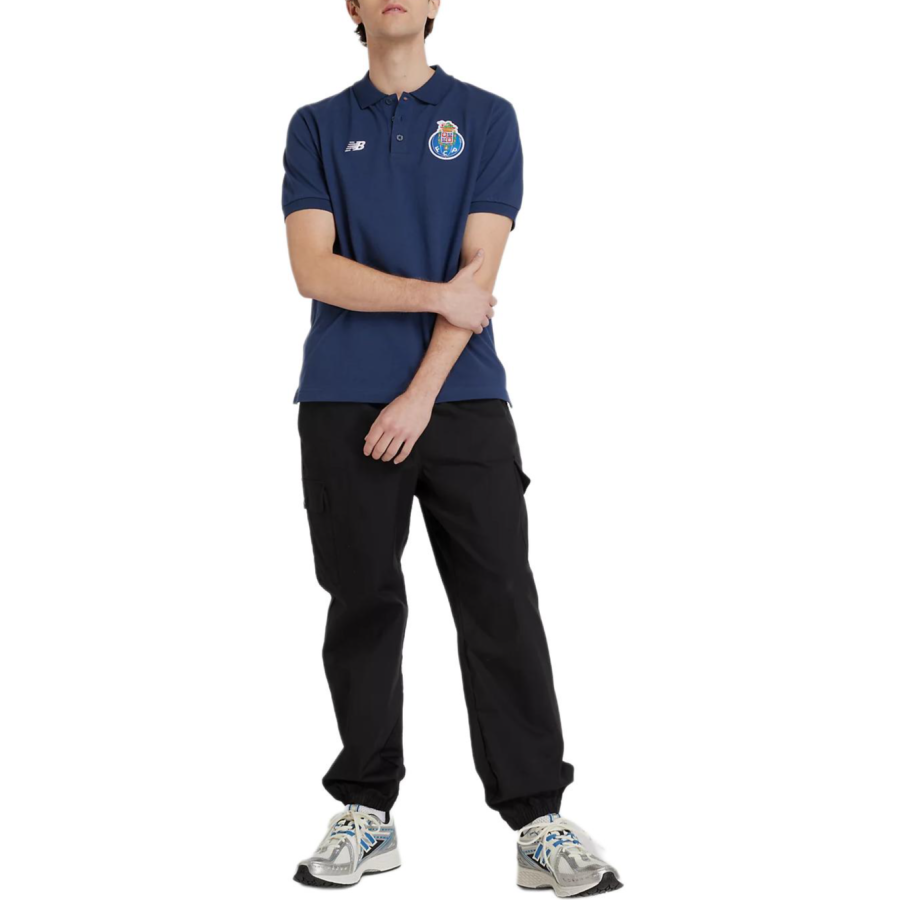 New Balance New Balance FC Porto Polo FC Porto Polo Shirt Men's Marine Blue