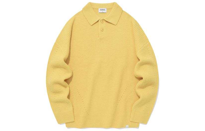 COVERNAT COVERNAT Sweaters Unisex Yellow Moderate