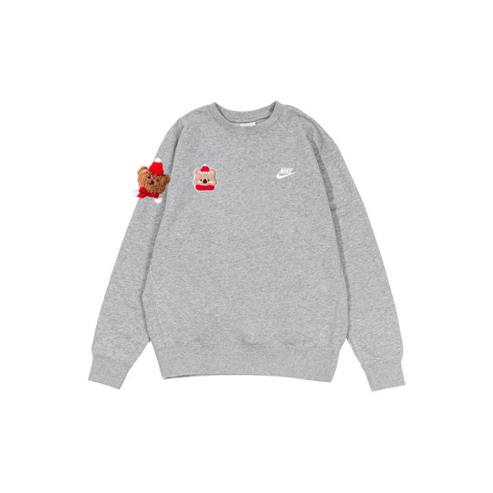 Nike Nike Sweatshirts Men's Gray Crew Neck Moderate Other