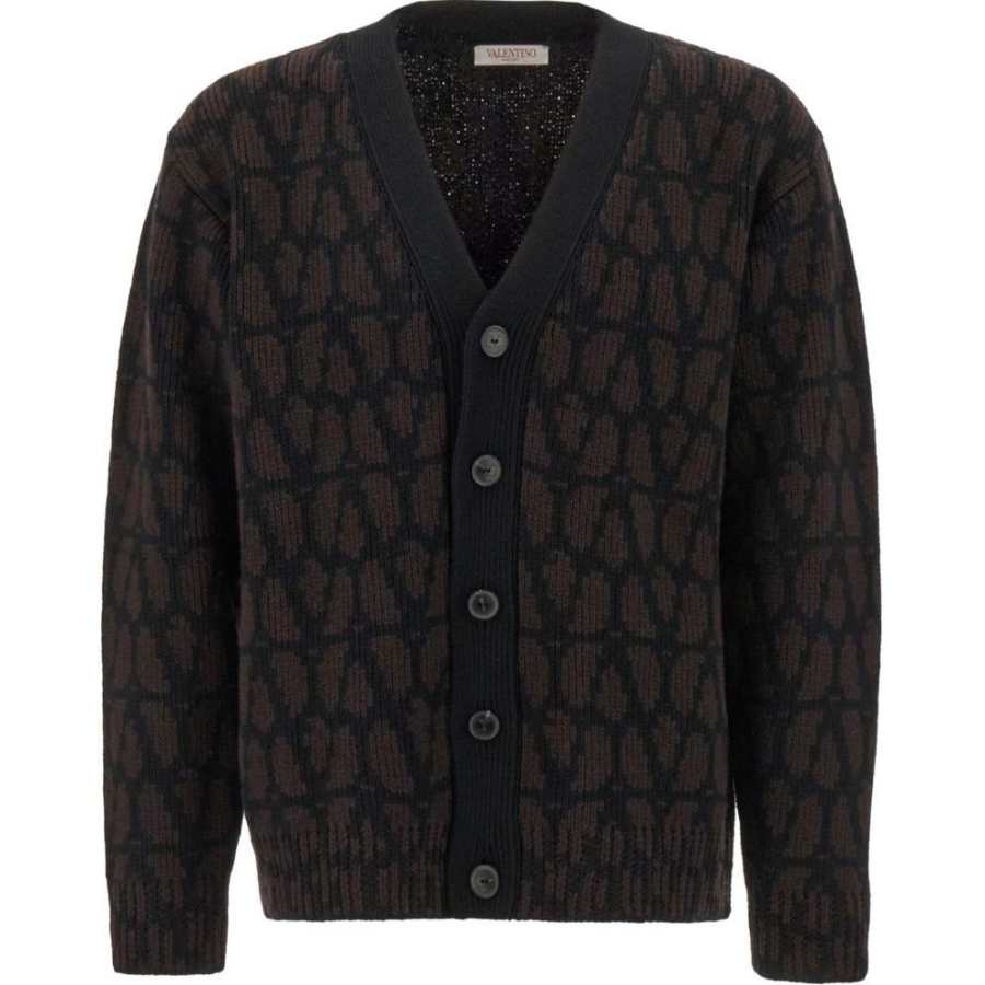 Valentino 【Previous Season】Toile Iconographe wool cardigan