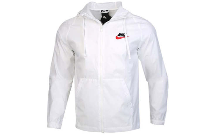 Nike Nike Jackets Men's White Hooded Thin Other