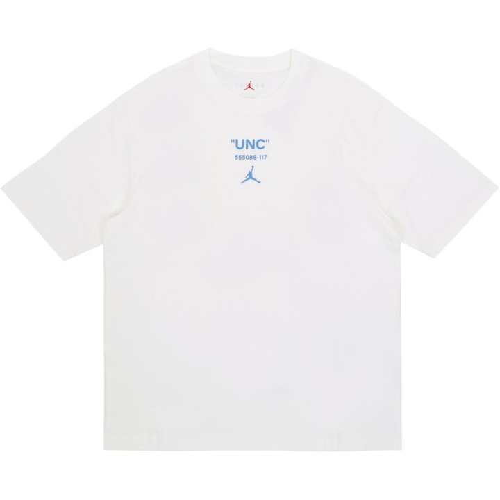 Jordan Jordan UNC Air T Shirt Men's White