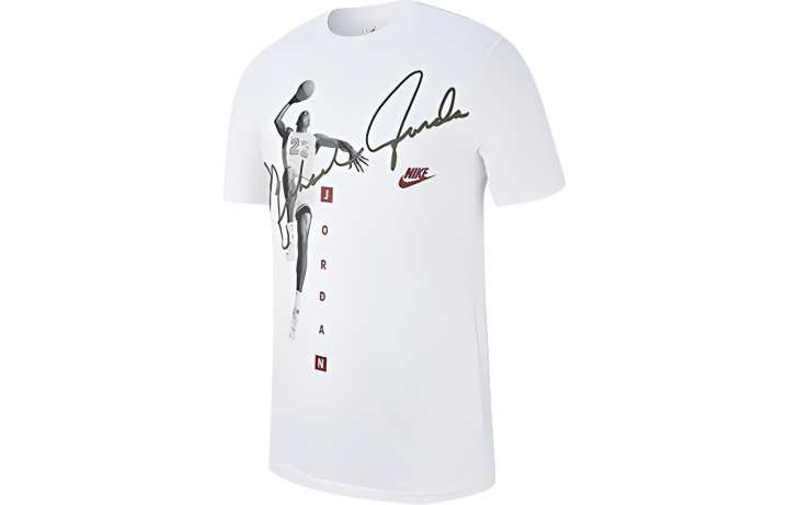 Jordan Jordan T Shirts Men's Crew Neck Moderate Straight Fit