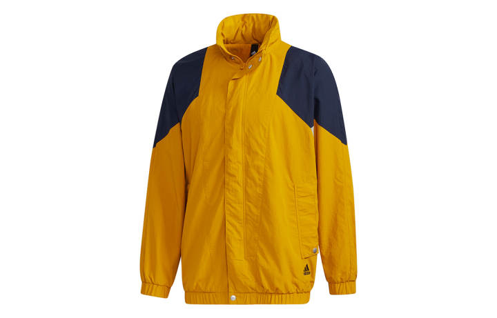 Adidas Adidas Jackets Men's Gold Detachable Hood Moderate Other