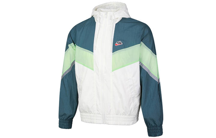 Nike Nike Jackets Men's Sail White Hooded Moderate Other