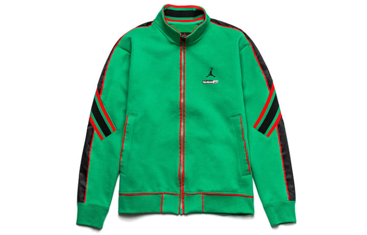 Jordan Jordan X FACETASM Jordan'why Not?'x FACETASM Jackets Men's Green Stand Collar Moderate Other