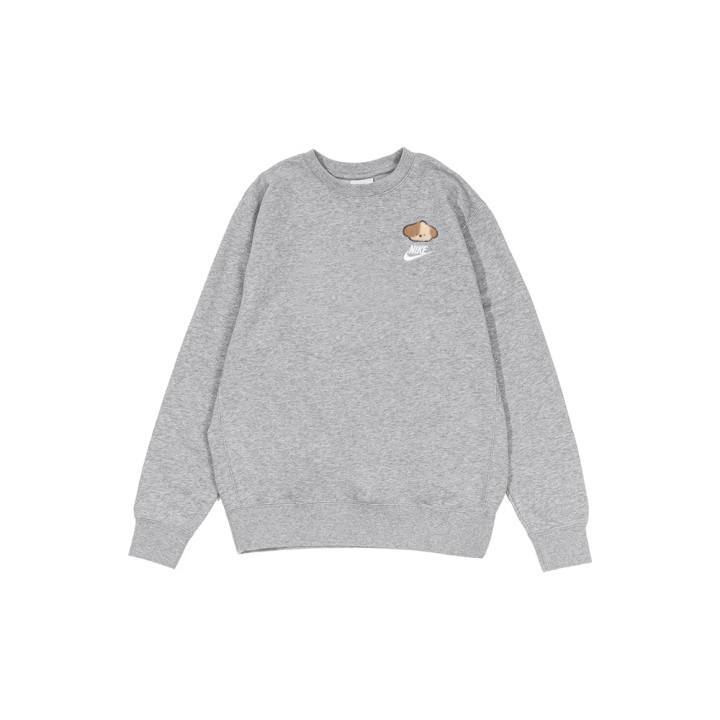 Nike Nike Sweatshirts Men's Gray Crew Neck Moderate Other
