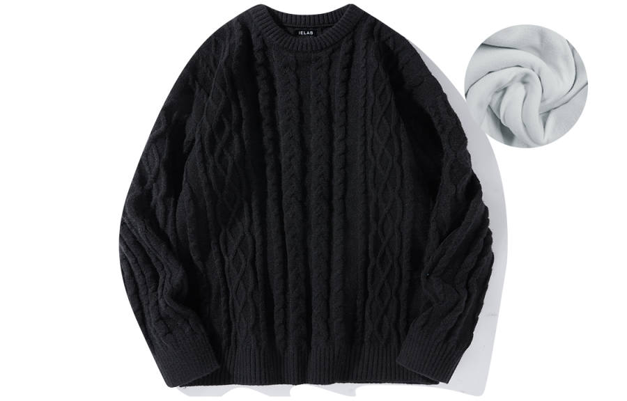 I.E Sweaters Unisex Crew Neck Moderate Other