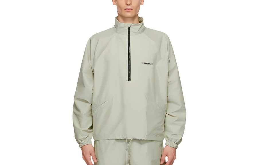 Fear Of God Essentials FW20 Jacket Unisex Gray Green