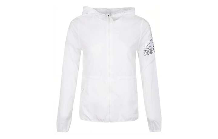Adidas Adidas Jackets Women's White Hooded Moderate Other