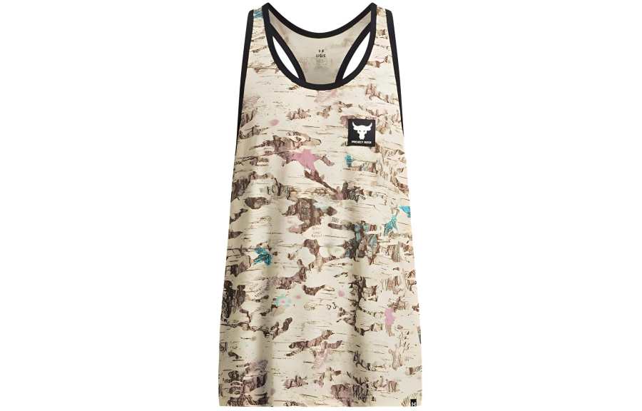 Under Armour Project Tank Top Men's Pink Silt Gray