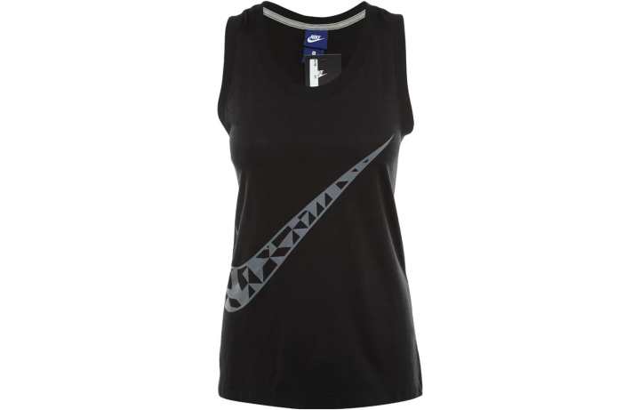 Nike Nike Tank Tops Men's Black Crew Neck Moderate Straight Fit