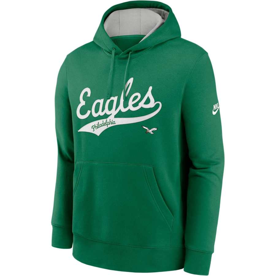 Nike Nike Philadelphia Eagles Rewind Club Logo Men's Nike Nfl Pullover Hoodie