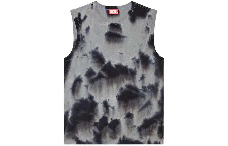 DIESEL T-Bisco-N5 Tie-Dyed Tank Top