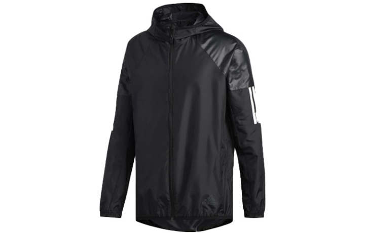 Adidas Adidas Jackets Men's Black Hooded Moderate Other