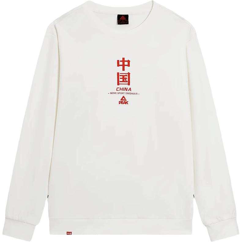 PEAK PEAK China Collection Sweatshirt Men's Raw White