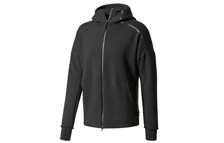 Adidas Adidas Jackets Men's Black Hooded Moderate Other